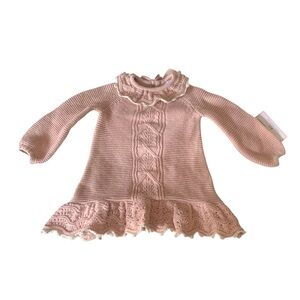 cupcakes & cashmere Pink Knit Dress